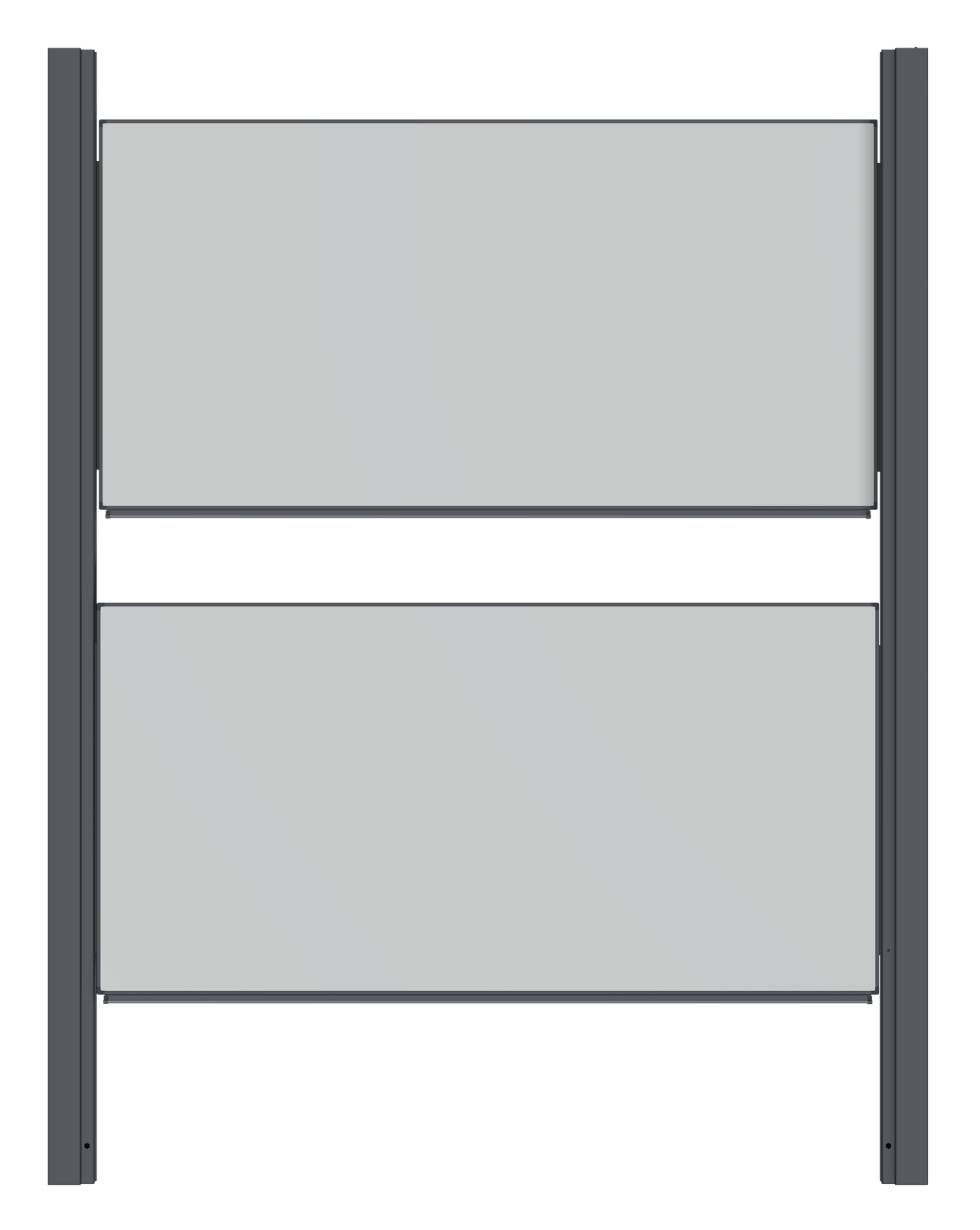 wB writing double pylon sliding