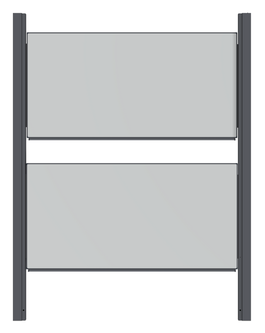 wB writing double pylon sliding